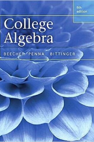 Cover of College Algebra, Books a la Carte Edition