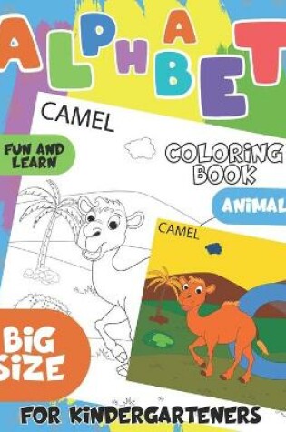 Cover of Alphabet Coloring Book for Kindergarteners