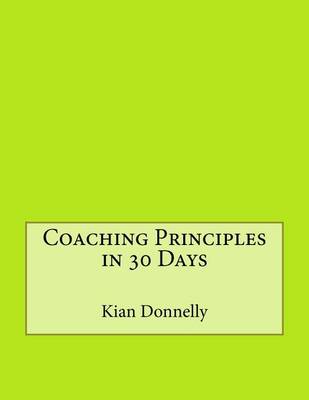 Book cover for Coaching Principles in 30 Days