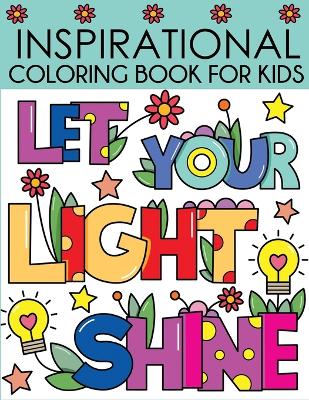 Book cover for Inspirational Coloring Book for Kids