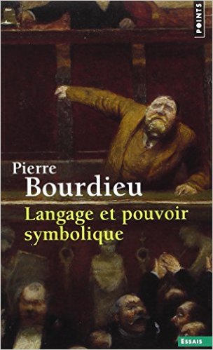 Book cover for Langage et pouvoir symbolique