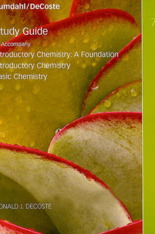 Cover of Study Guide for Zumdahl/Decoste's Introductory Chemistry, 7th