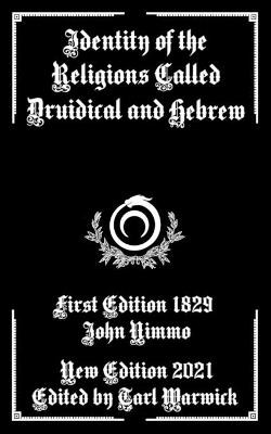 Book cover for Identity of the Religions Called Druidical and Hebrew