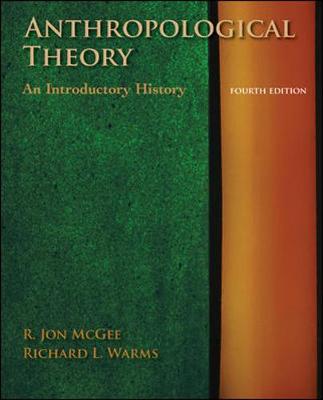 Book cover for Anthropological Theory: An Introductory History