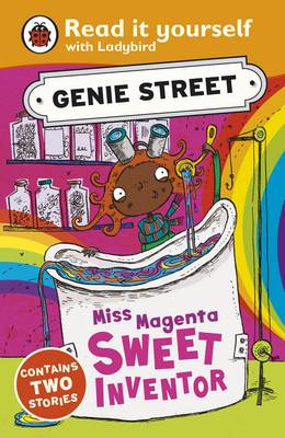 Book cover for Miss Magenta, Sweet Inventor: Genie Street: Ladybird Read it Yourself