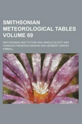 Cover of Smithsonian Meteorological Tables Volume 69