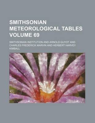 Book cover for Smithsonian Meteorological Tables Volume 69