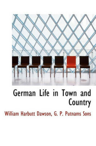 Cover of German Life in Town and Country