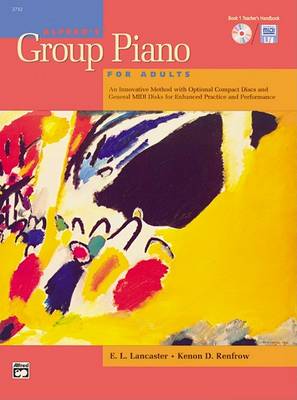 Book cover for Alfred's Group Piano For Adults Teachers Handbook
