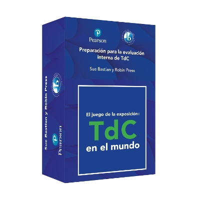 Book cover for Pearson IB Teoría del Conocimiento: el juego de la exposicion