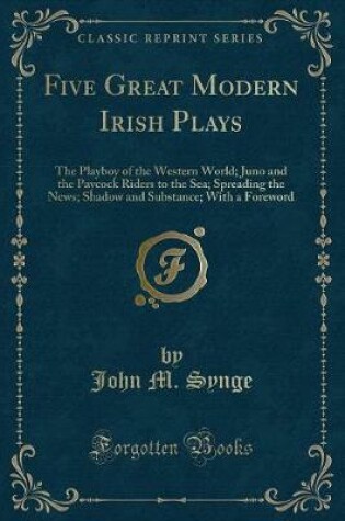 Cover of Five Great Modern Irish Plays