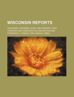 Book cover for Wisconsin Reports (Volume 145)