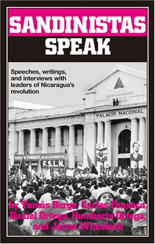 Book cover for Sandinistas Speak