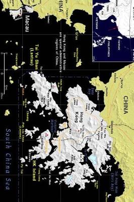 Book cover for Modern Day Color Map of Hong Kong and Macau Journal