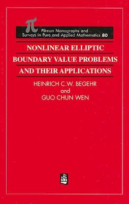 Book cover for Nonlinear Elliptic Boundary Value Problems and Their Applications