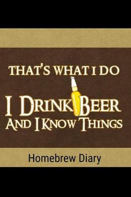 Book cover for Homebrew Diary