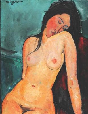 Book cover for Modigliani Black Pages Sketchbook