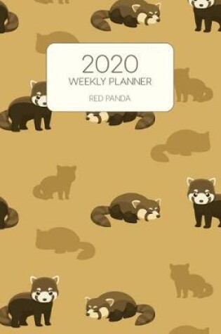 Cover of 2020 Weekly Planner Red Panda