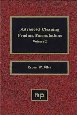 Book cover for Advanced Cleaning Product Formulations, Vol. 2