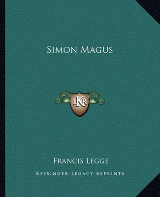 Book cover for Simon Magus