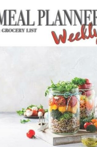 Cover of Meal planner and grocery list weekly