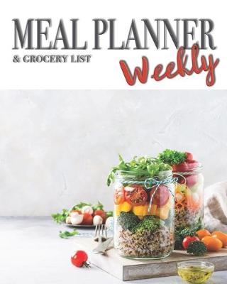 Book cover for Meal planner and grocery list weekly