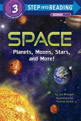 Book cover for Space: Planets, Moons, Stars, and More!