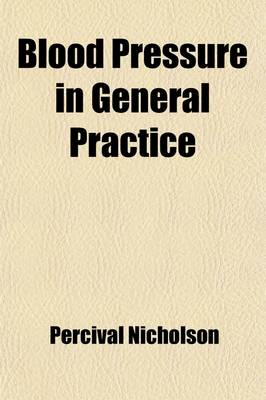 Book cover for Blood Pressure in General Practice