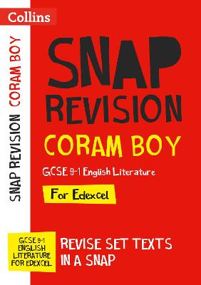 Cover of Coram Boy Edexcel GCSE 9-1 English Literature Text Guide