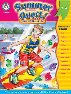 Book cover for Summer Quest, Grades 3 - 4