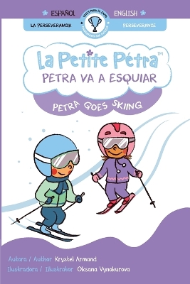 Book cover for Petra va a esquiar Petra goes skiing