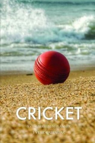 Cover of Cricket 5 x 8 Weekly 2020 Planner