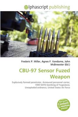 Cover of Cbu-97 Sensor Fuzed Weapon