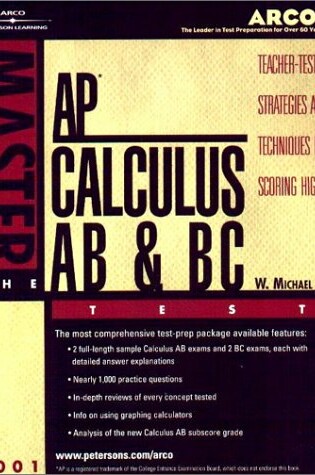 Cover of Master Ap Calculus AB 2002