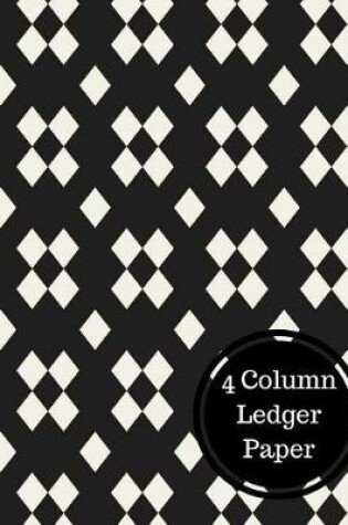 Cover of 4 Column Ledger Paper