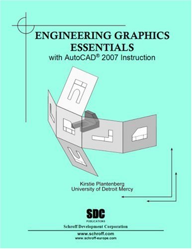 Book cover for Engineering Graphics Essentials with AutoCAD 2007