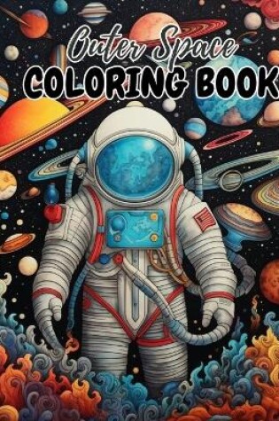 Cover of Outer Space Coloring Book