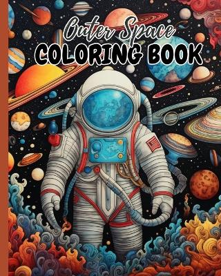 Book cover for Outer Space Coloring Book