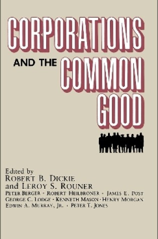 Cover of Corporations and the Common Good