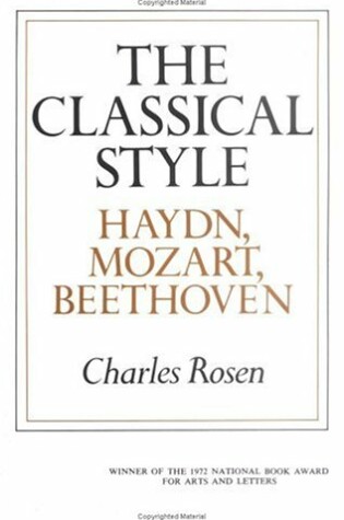 Cover of The Classical Style