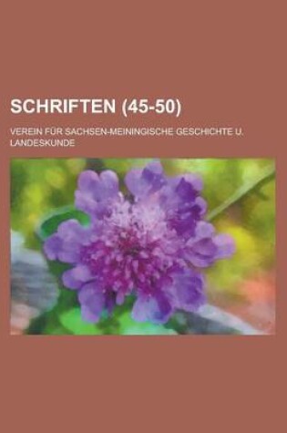 Cover of Schriften (45-50 )