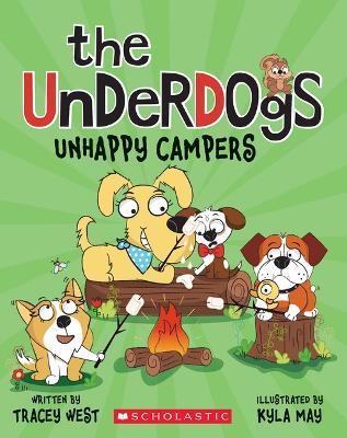 Book cover for Unhappy Campers (the Underdogs #3)