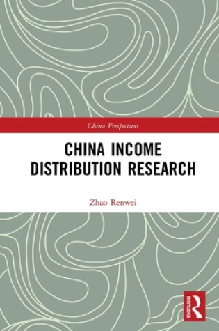 Cover of China Income Distribution Research