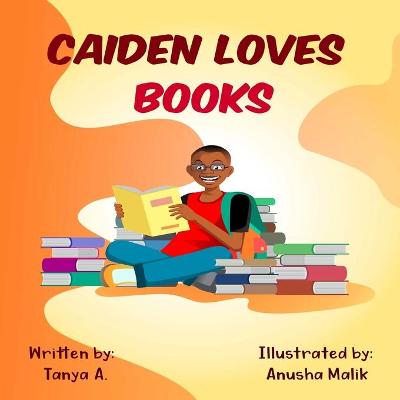 Book cover for Caiden Loves Books