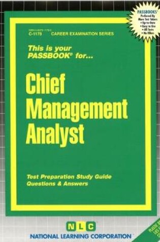 Cover of Chief Management Analyst