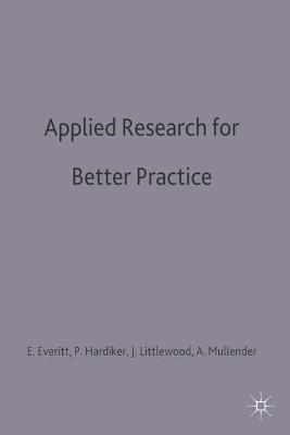 Cover of Applied Research for Better Practice