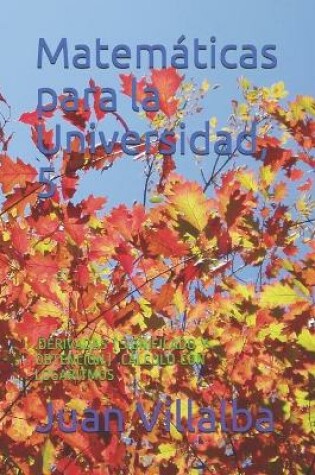 Cover of Matematicas para la Universidad, 5