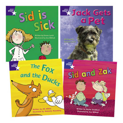 Book cover for Learn at Home:Star Phonics Pack 3 (3 fiction and 1 non-fiction book)