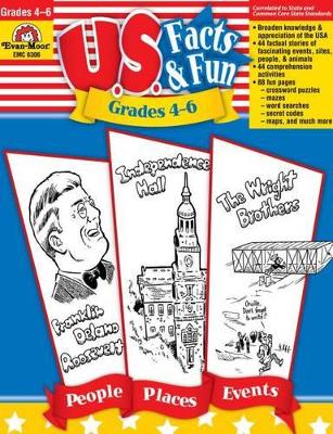 Book cover for U.S. Facts & Fun, Grades 4-6