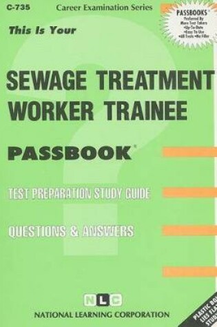 Cover of Sewage Treatment Worker Trainee